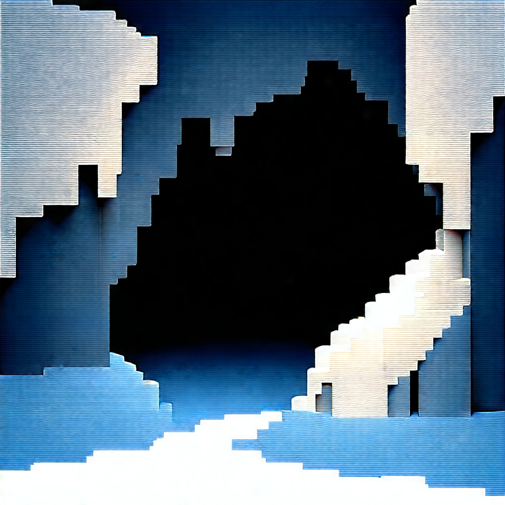 Nature Commercial Photography: Cave Entrance In Winter Snow With Representation Mountainous