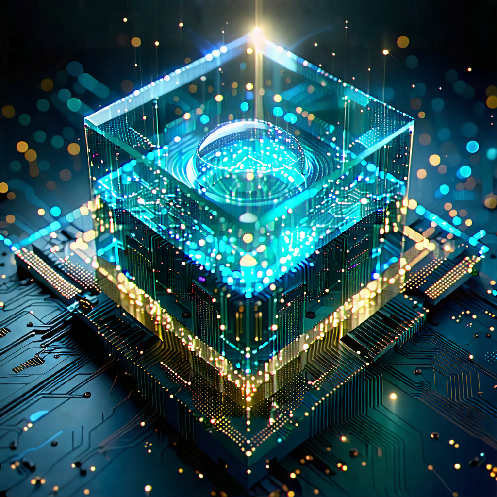 Tech Unreal Engine: Quantum computer with digital particles
