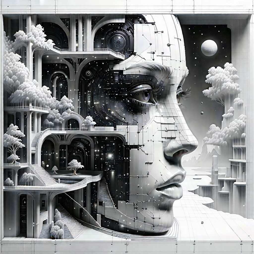 Tech Etching: Artificial intelligence visualization
