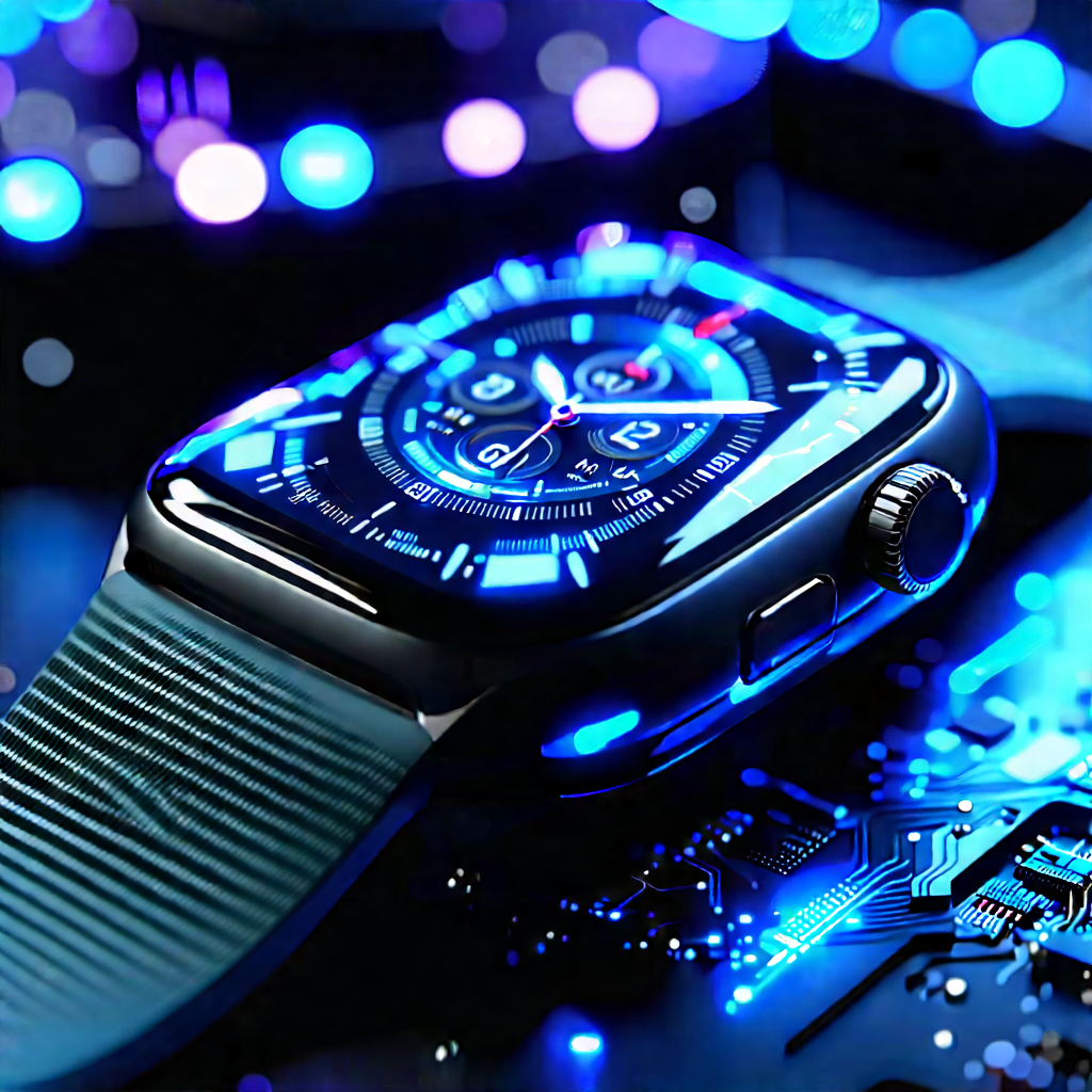 Smart watch with holographic display
