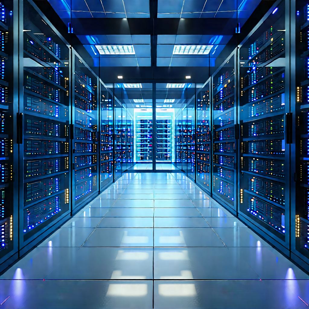 Server rack with laser scanning