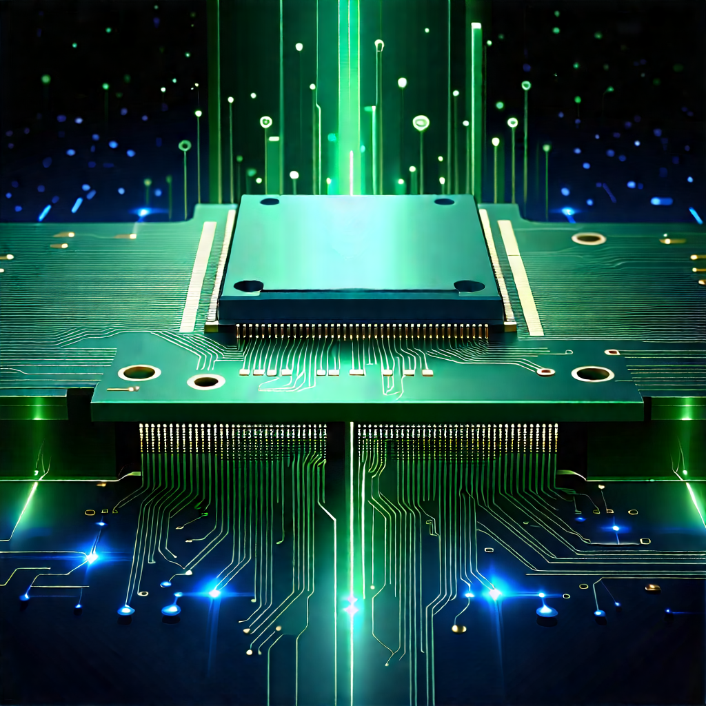 Microchip with data streams
