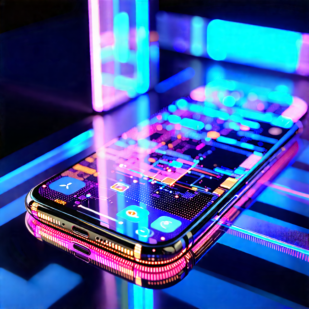 Smartphone With Holographic Display With Cell Phone