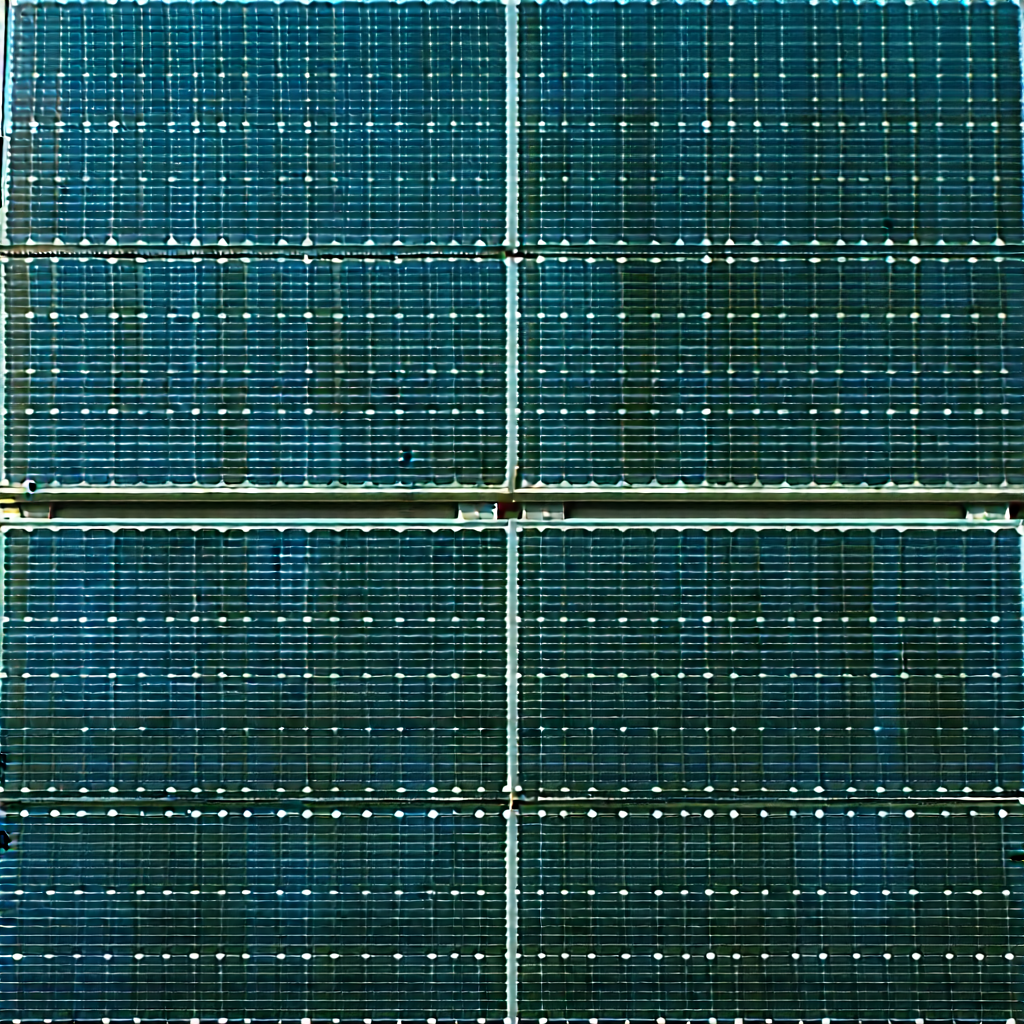 Solar Panel With Data Streams With Large Solar