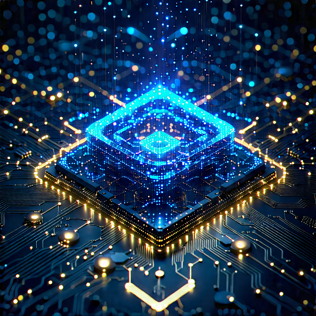 Blockchain Network Visualization With Image, There