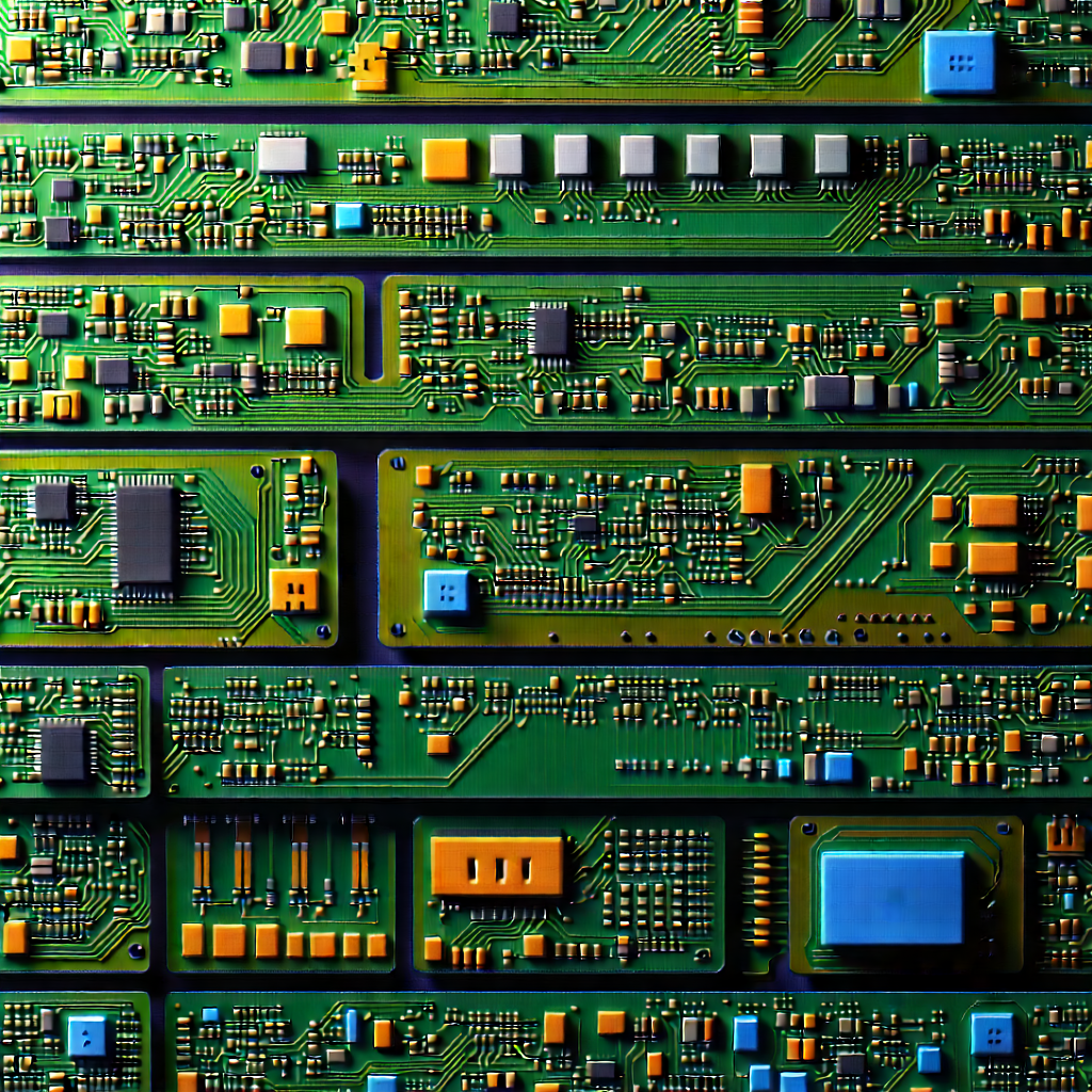 Close-up of sensor array