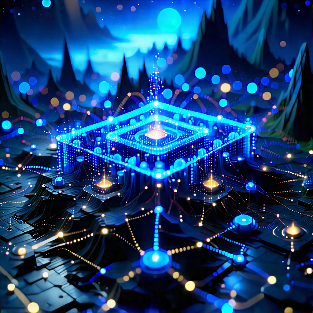 Blockchain network visualization