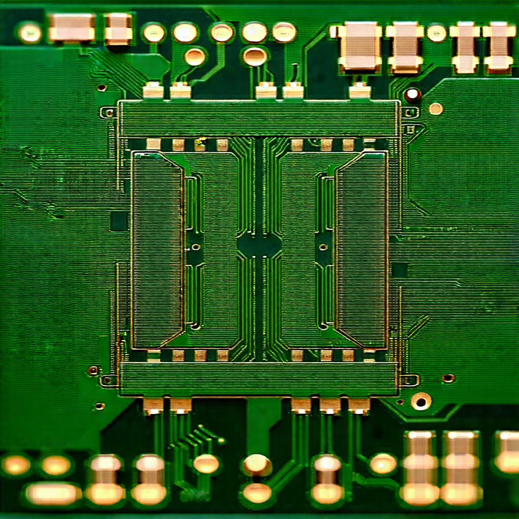 Circuit board with laser scanning
