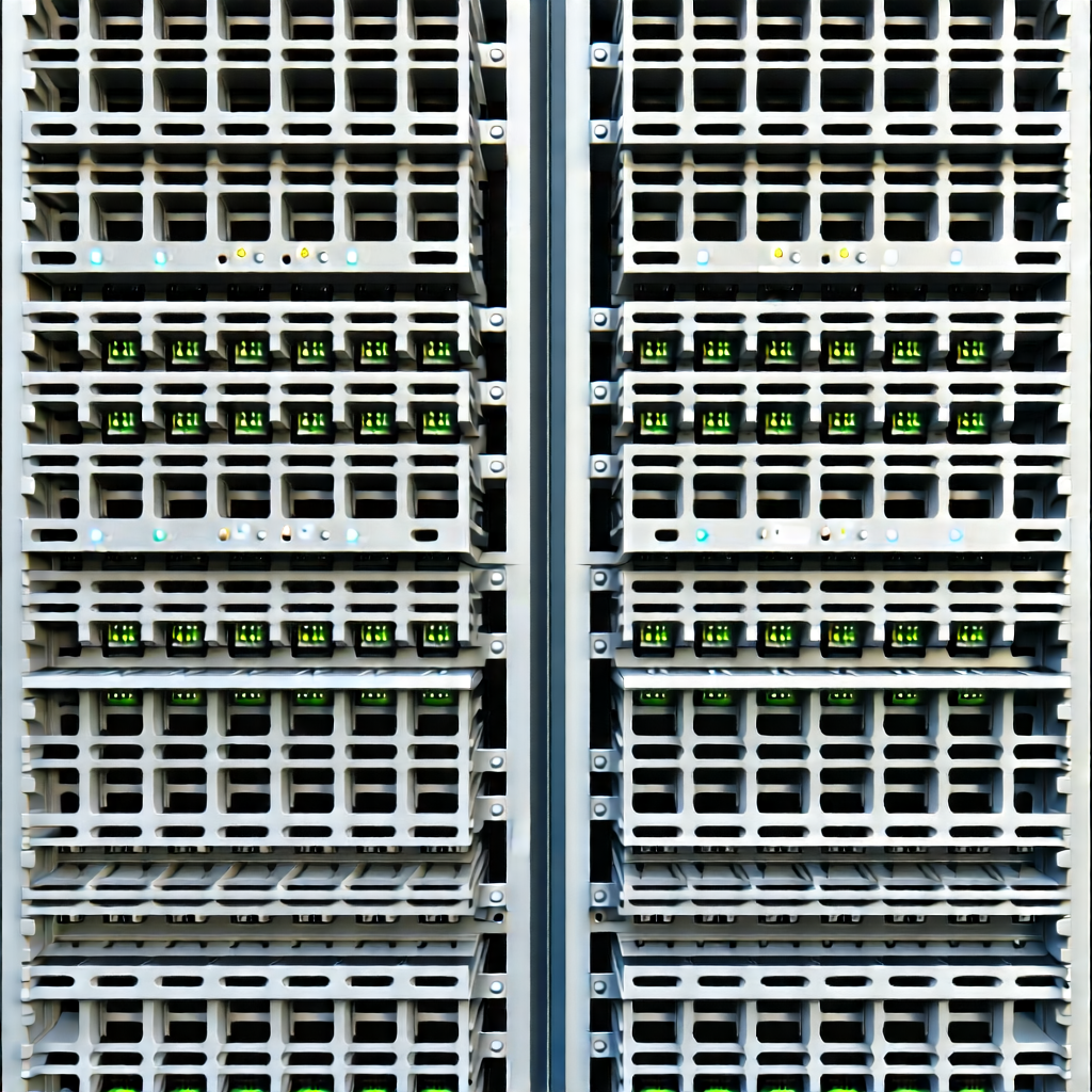 Close-up of sensor array