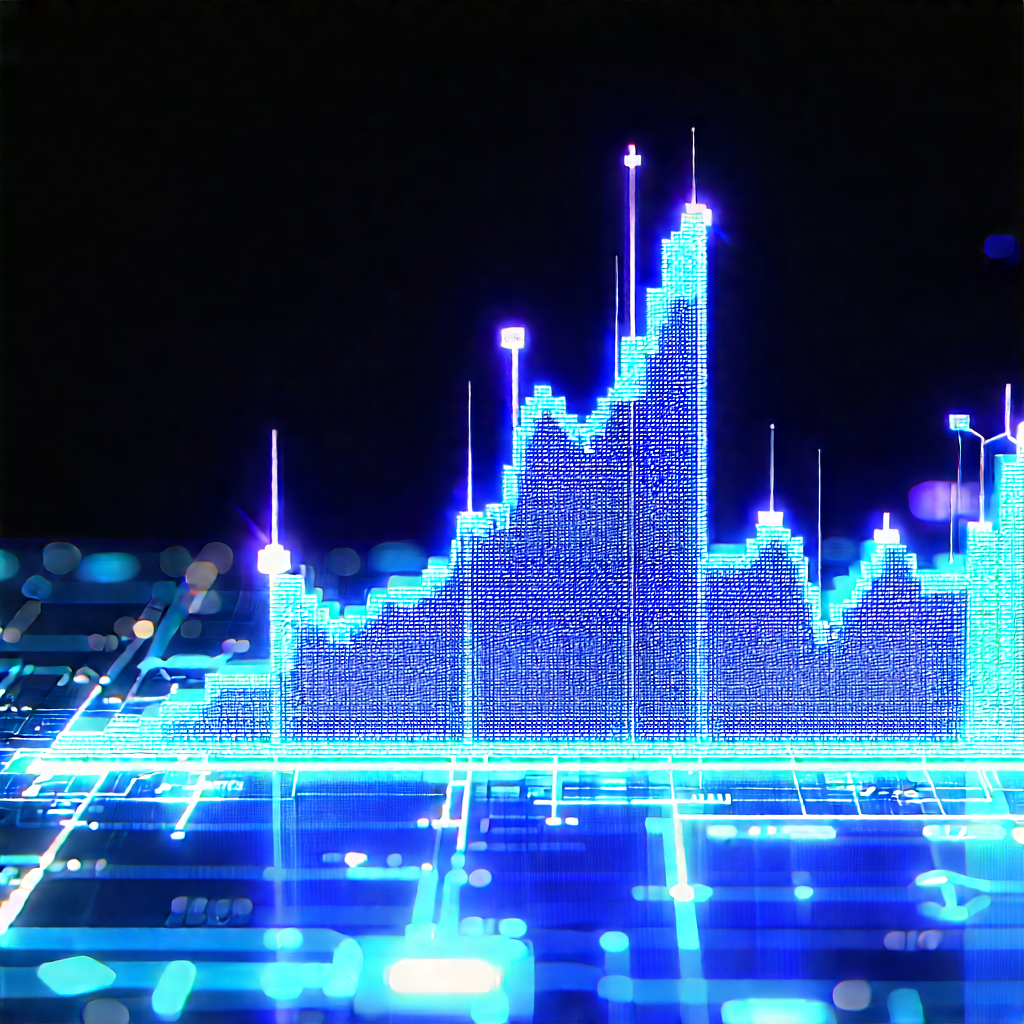 Financial technology in (design:1.38) studio