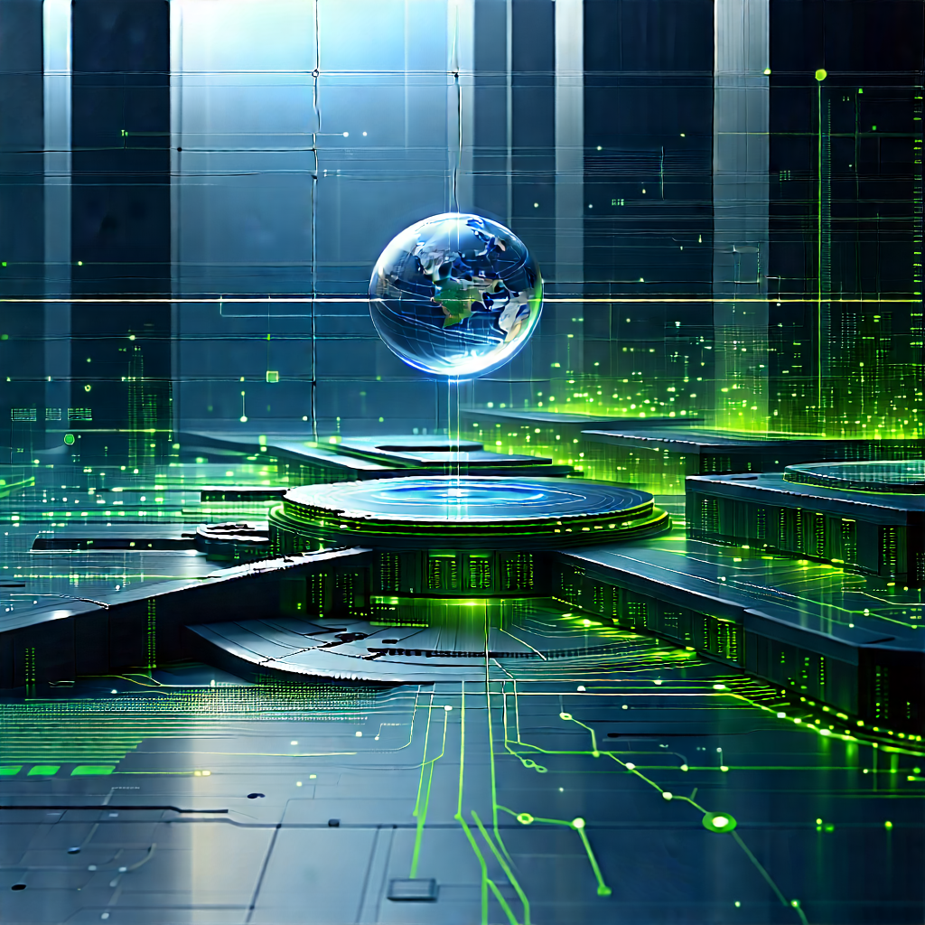 Quantum computer with data streams