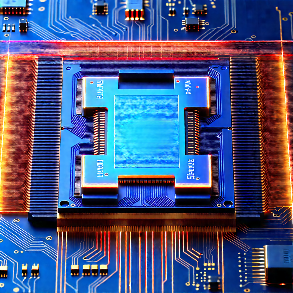 Microchip with laser scanning