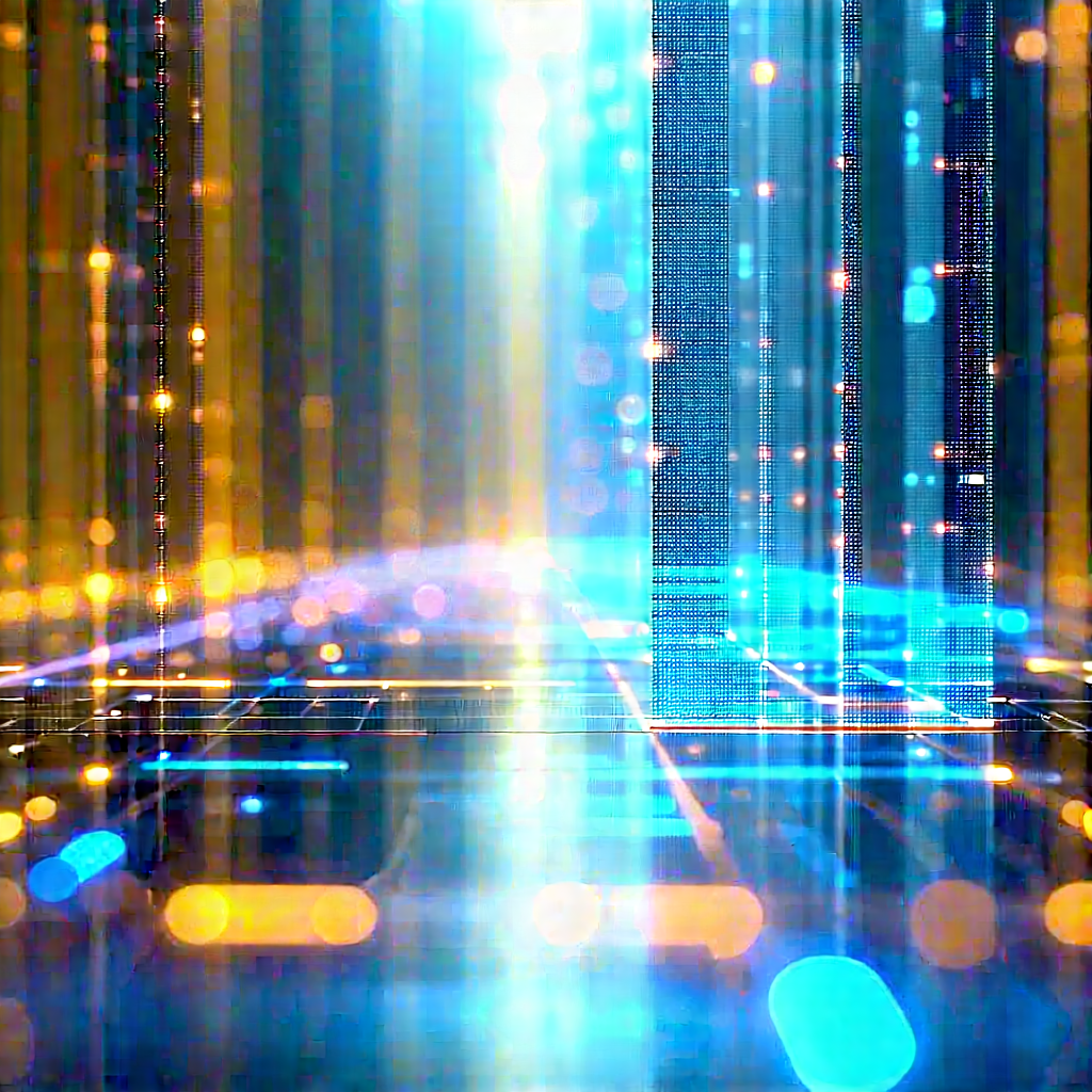 Close-up Of Sensor Array With Image, There