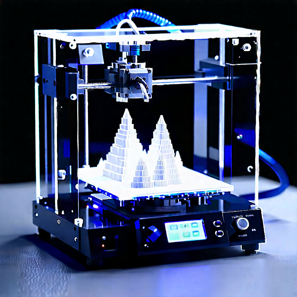 3d printer with digital particles