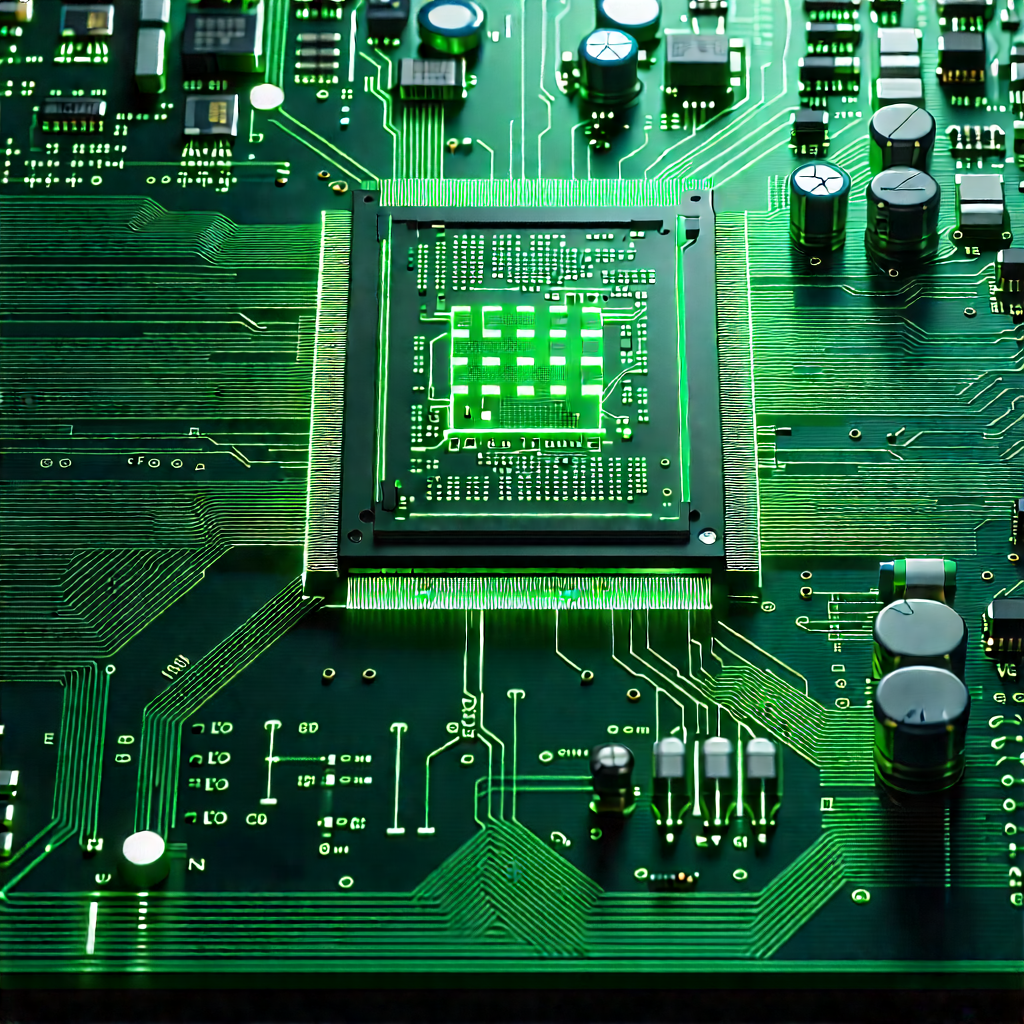 Circuit board with holographic projection
