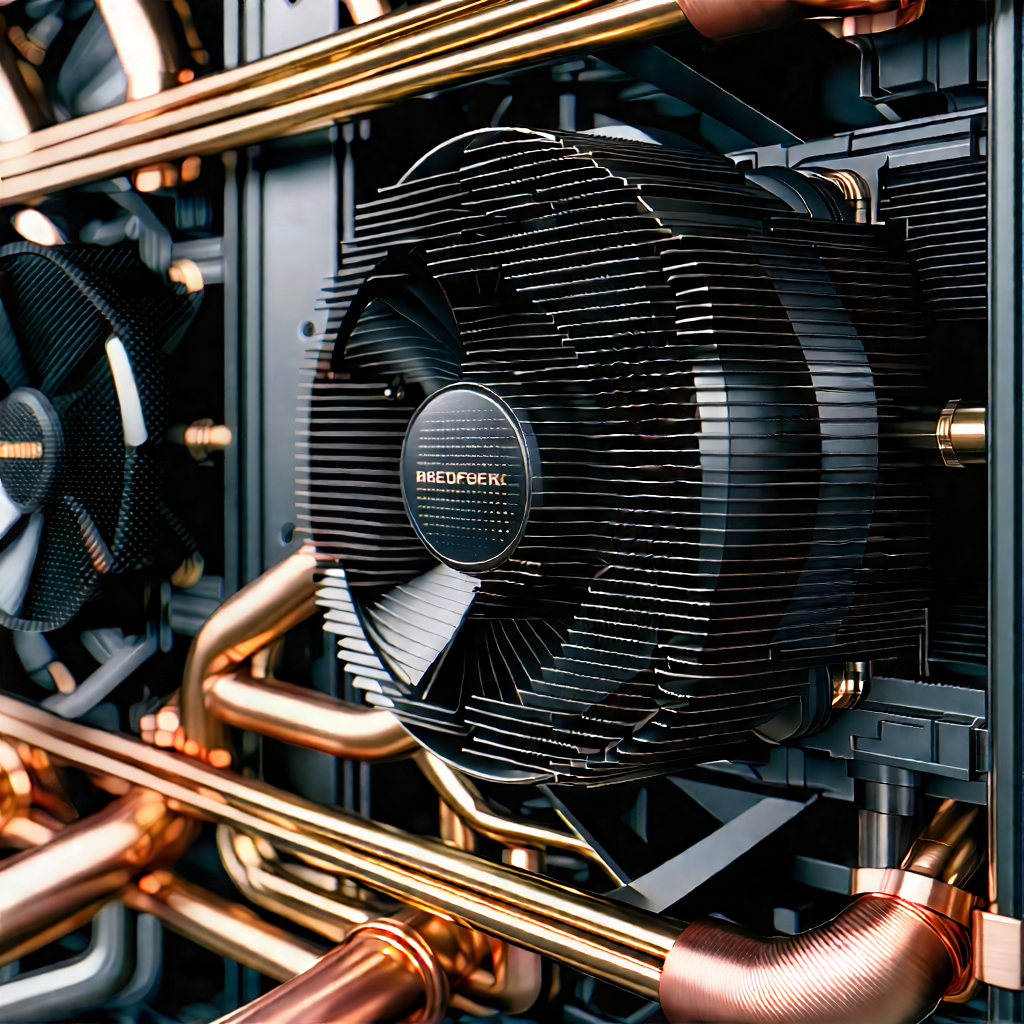Close-up of cooling system