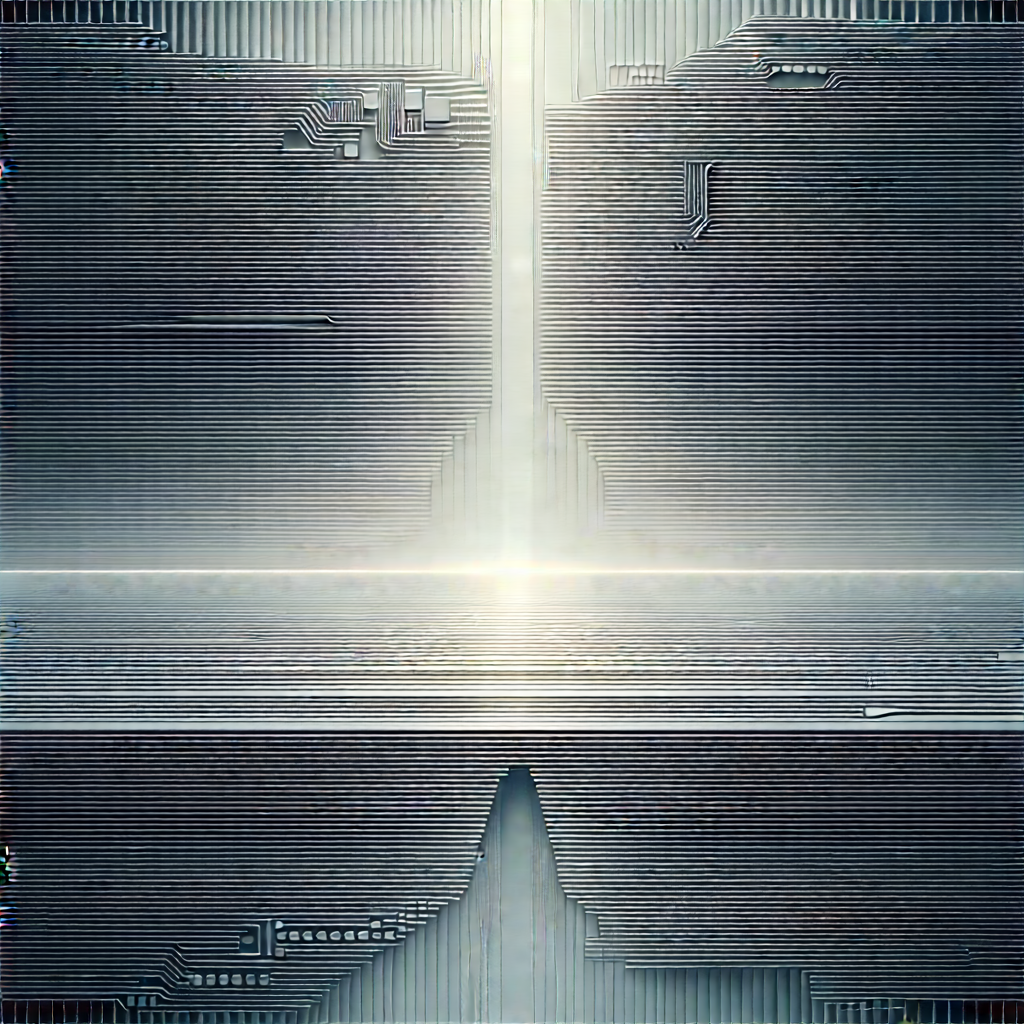 Close-up of electronic circuit
