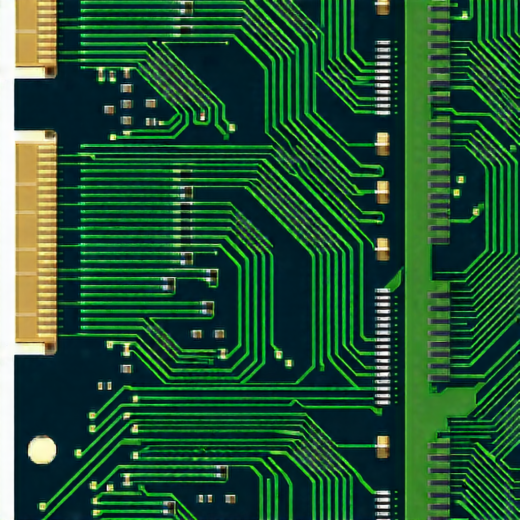 Close-up of memory module