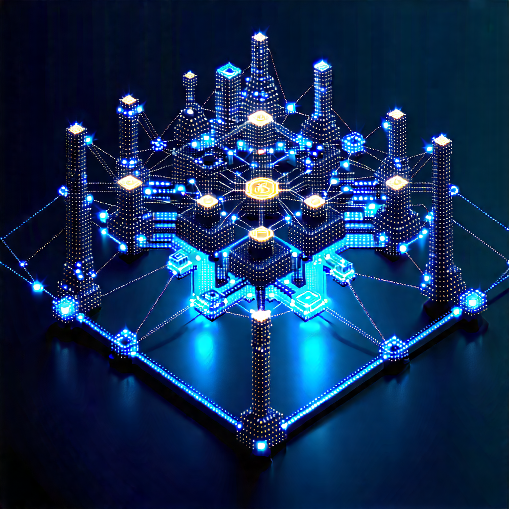 Blockchain network visualization