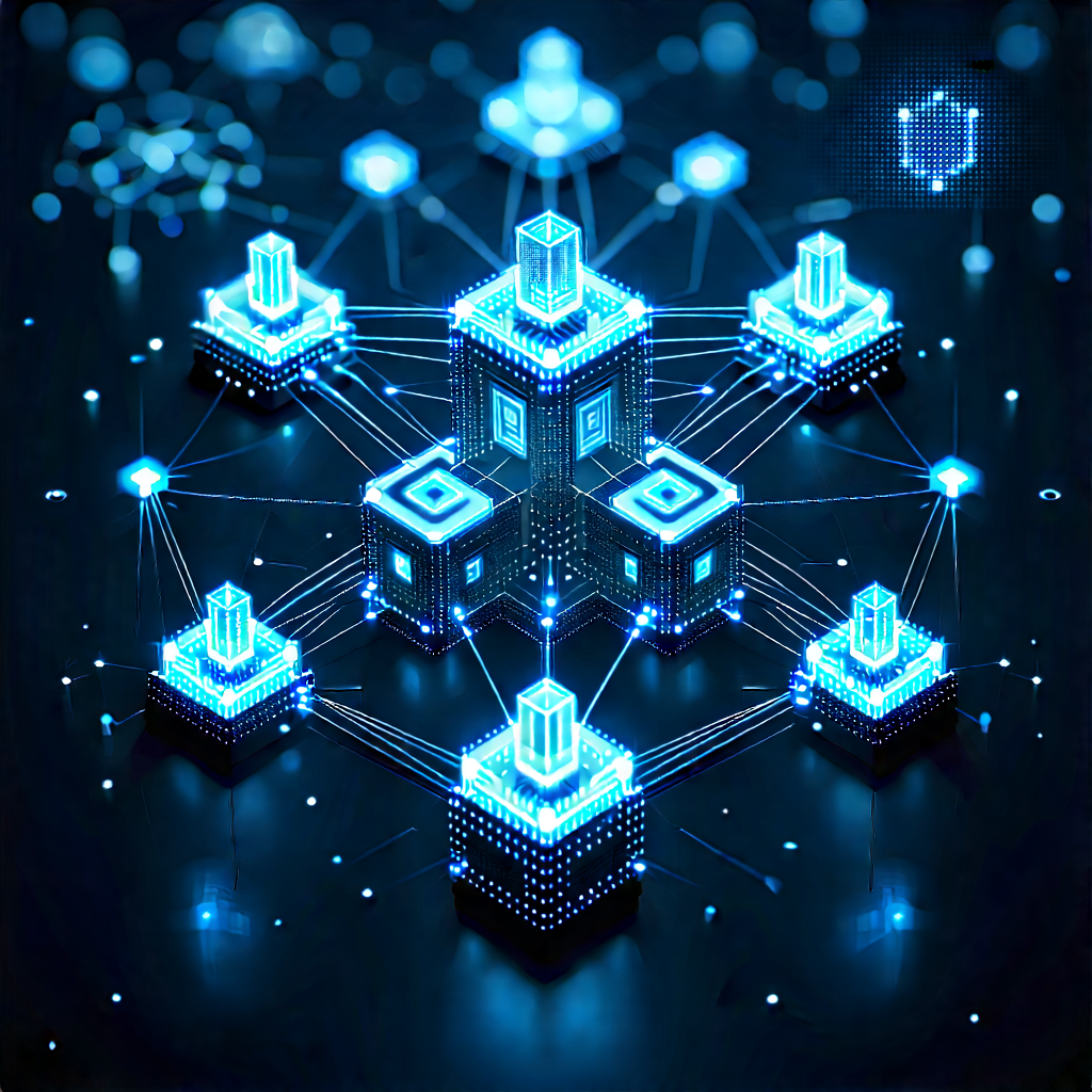 Blockchain network visualization