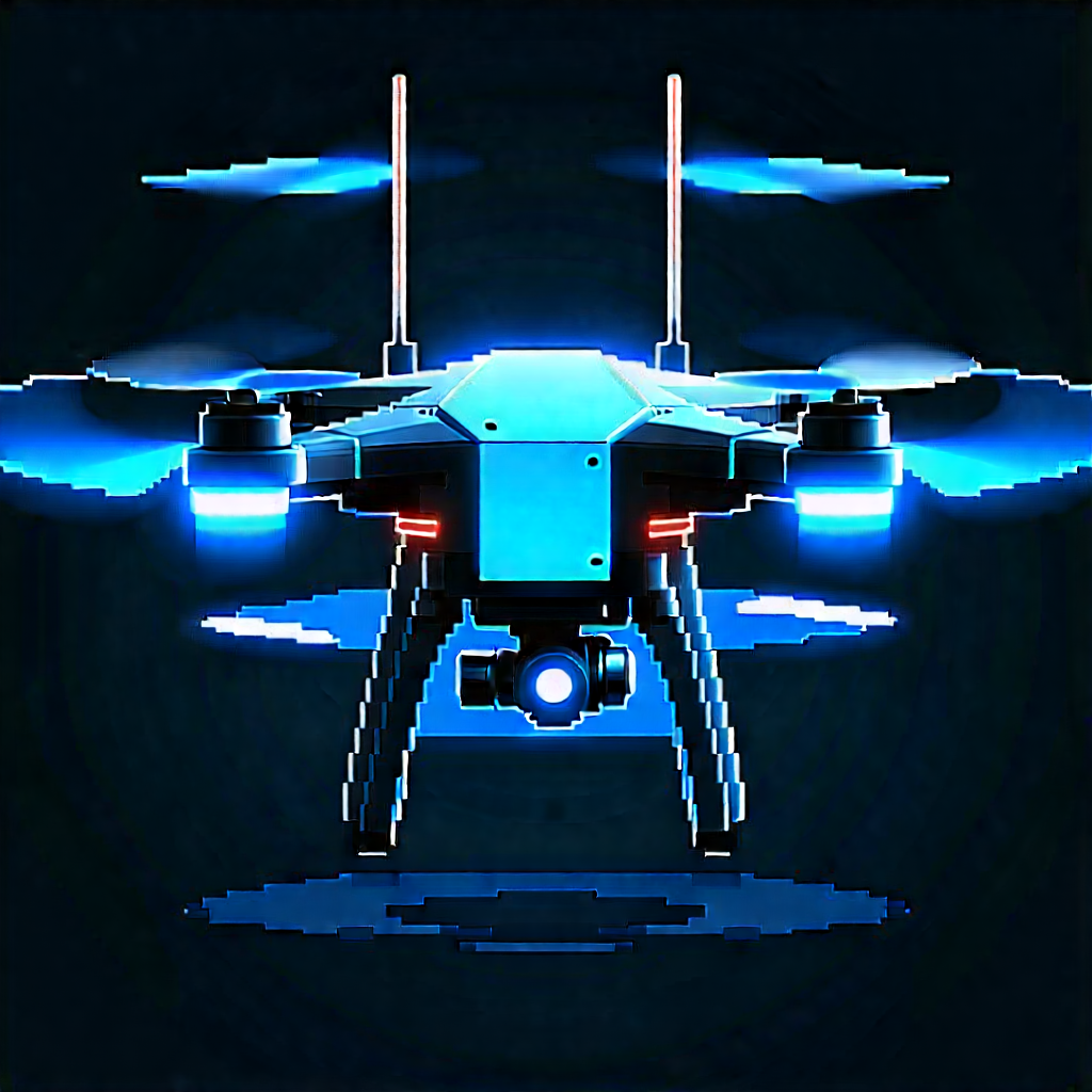 Drone with user interface