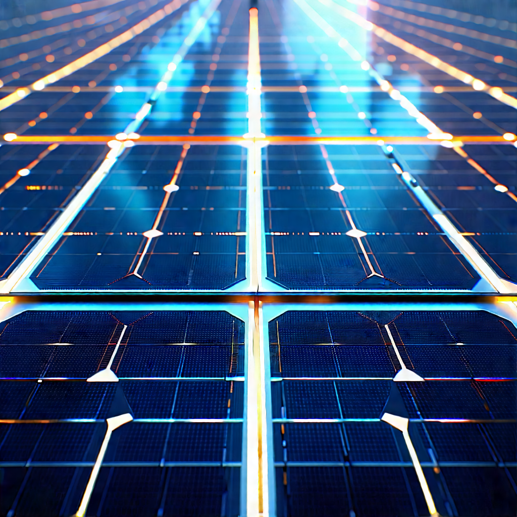 Solar Panel With Laser Scanning With Large Solar