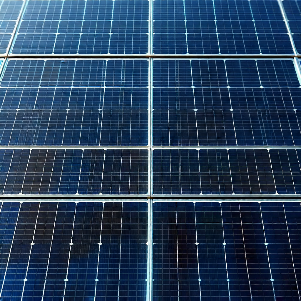 Solar Panel With Laser Scanning With Large Solar