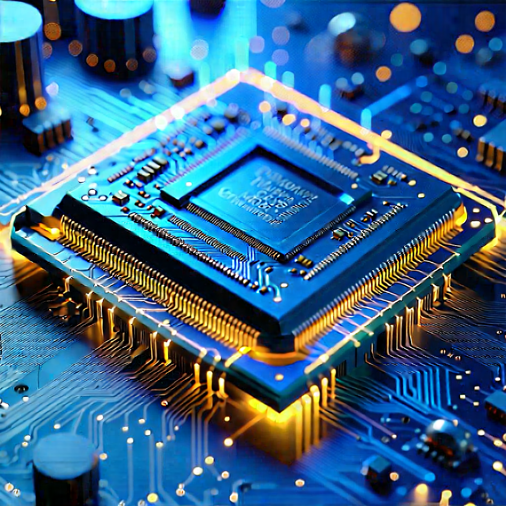 Microchip with laser scanning