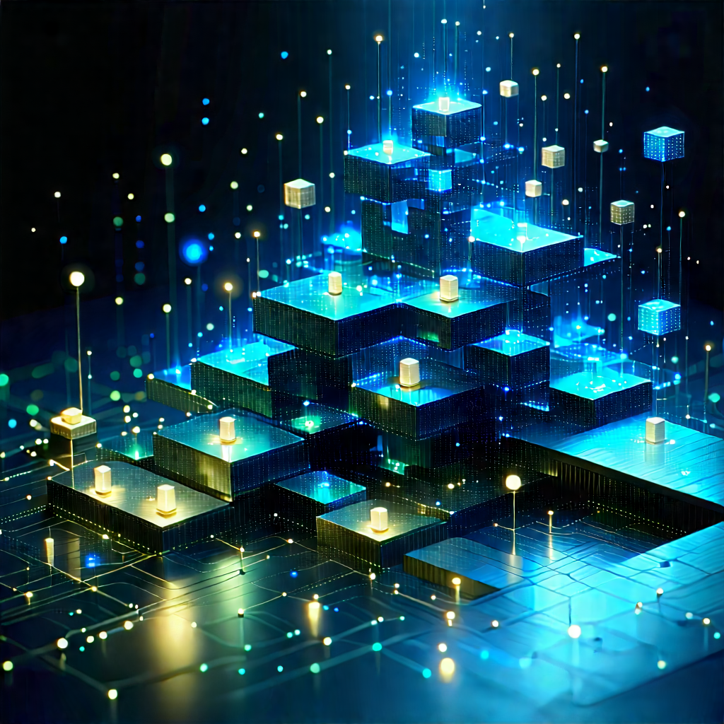 Blockchain network visualization