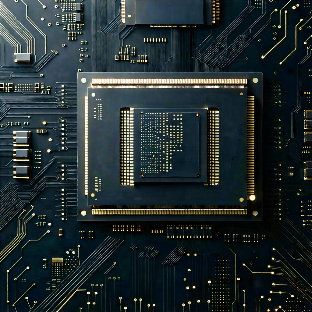 Close-up of memory module