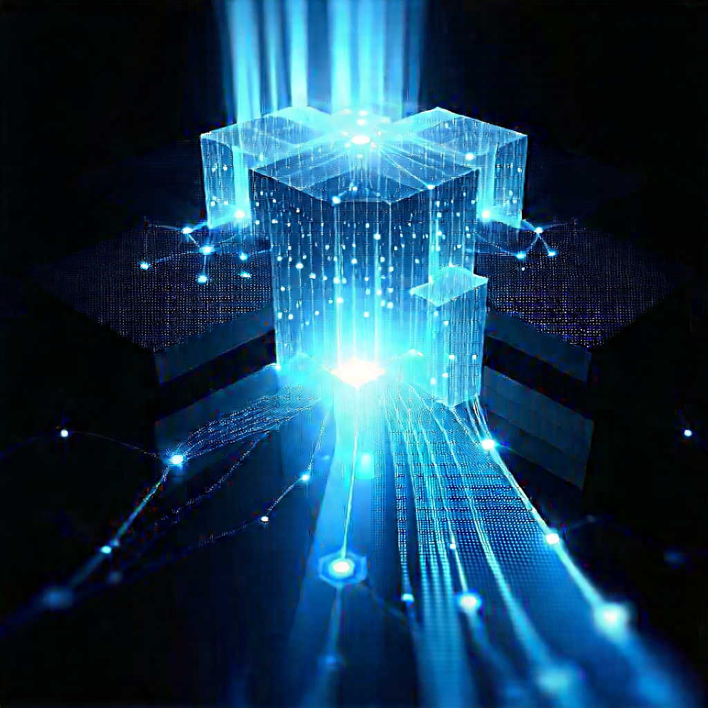 Blockchain network visualization