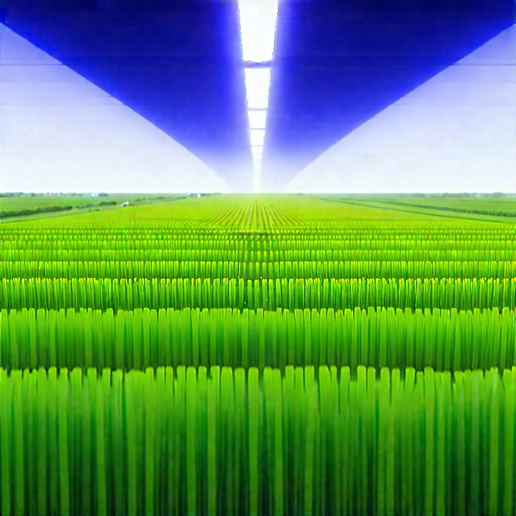 Agricultural technology in manufacturing facility
