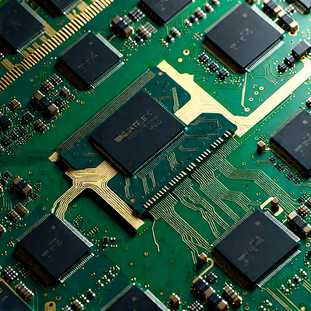 Close-up of memory module