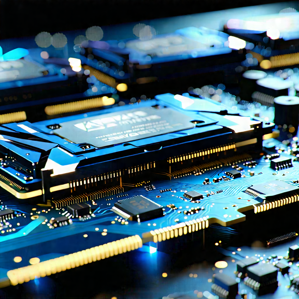 Close-up of memory module