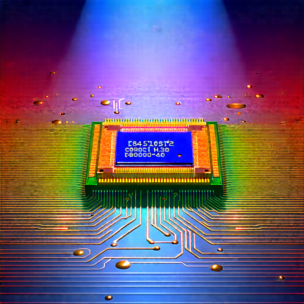 Microchip with data streams