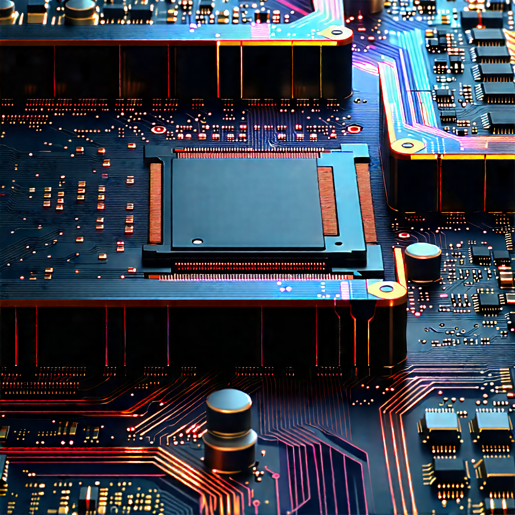 Close-up of memory module