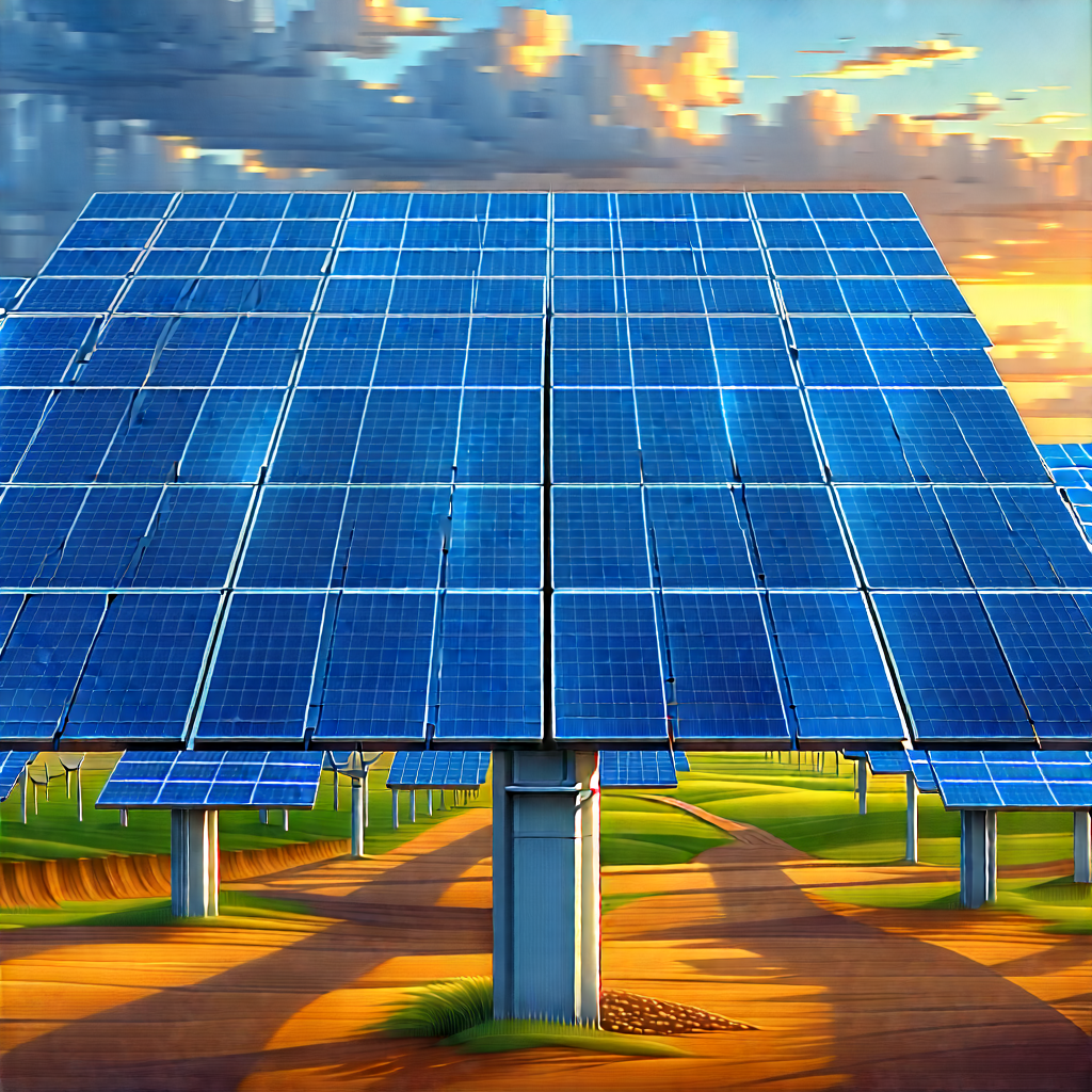 Innovative Renewable Energy Design With Large Solar