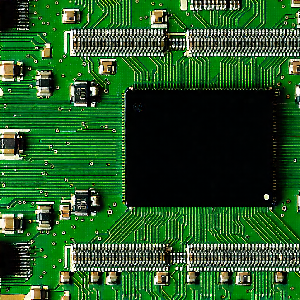 Close-up of memory module