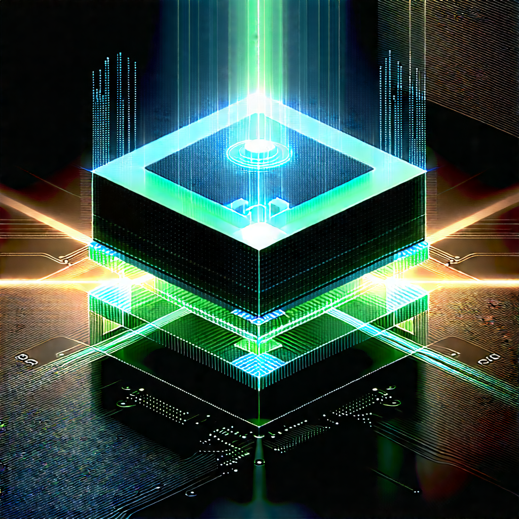 Quantum computer with data streams