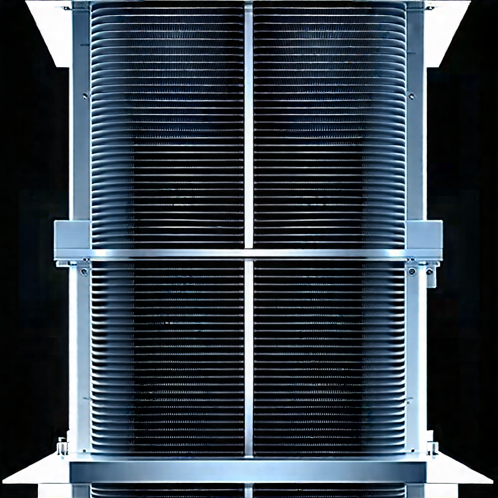 Close-up of cooling system