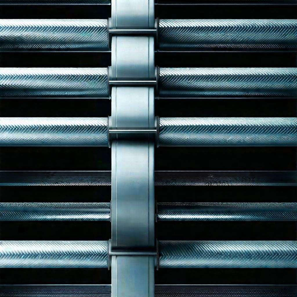 Close-up of cooling system