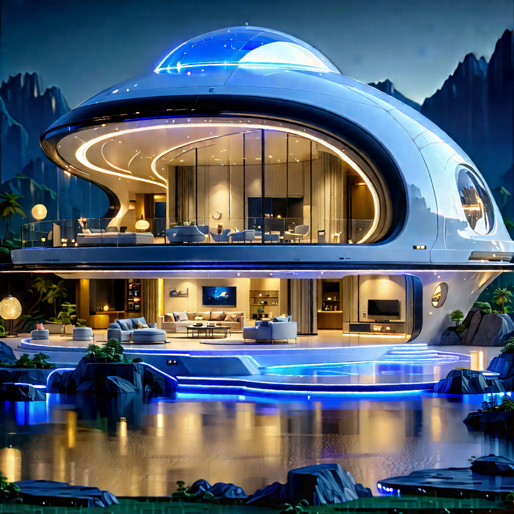 Futuristic smart home