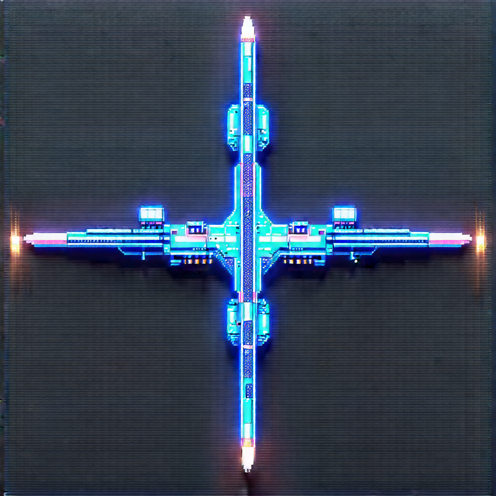 Aerospace technology in tech office