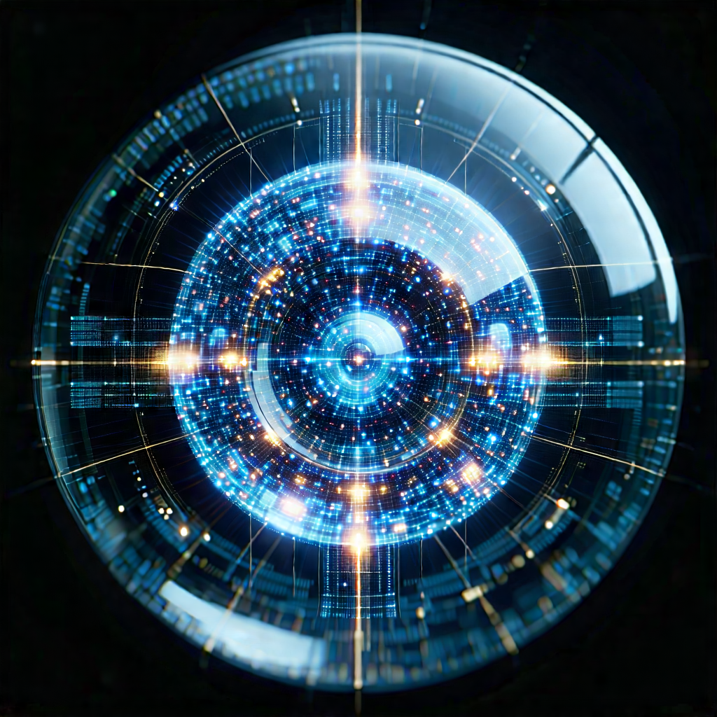 Quantum computer with laser scanning