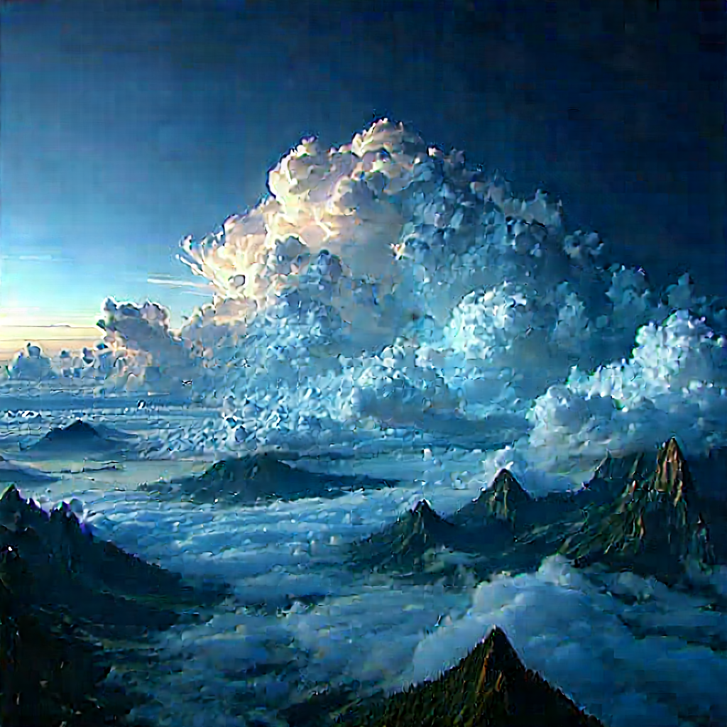 (cloud:1.37) Computing Visualization With Painting Cloudy