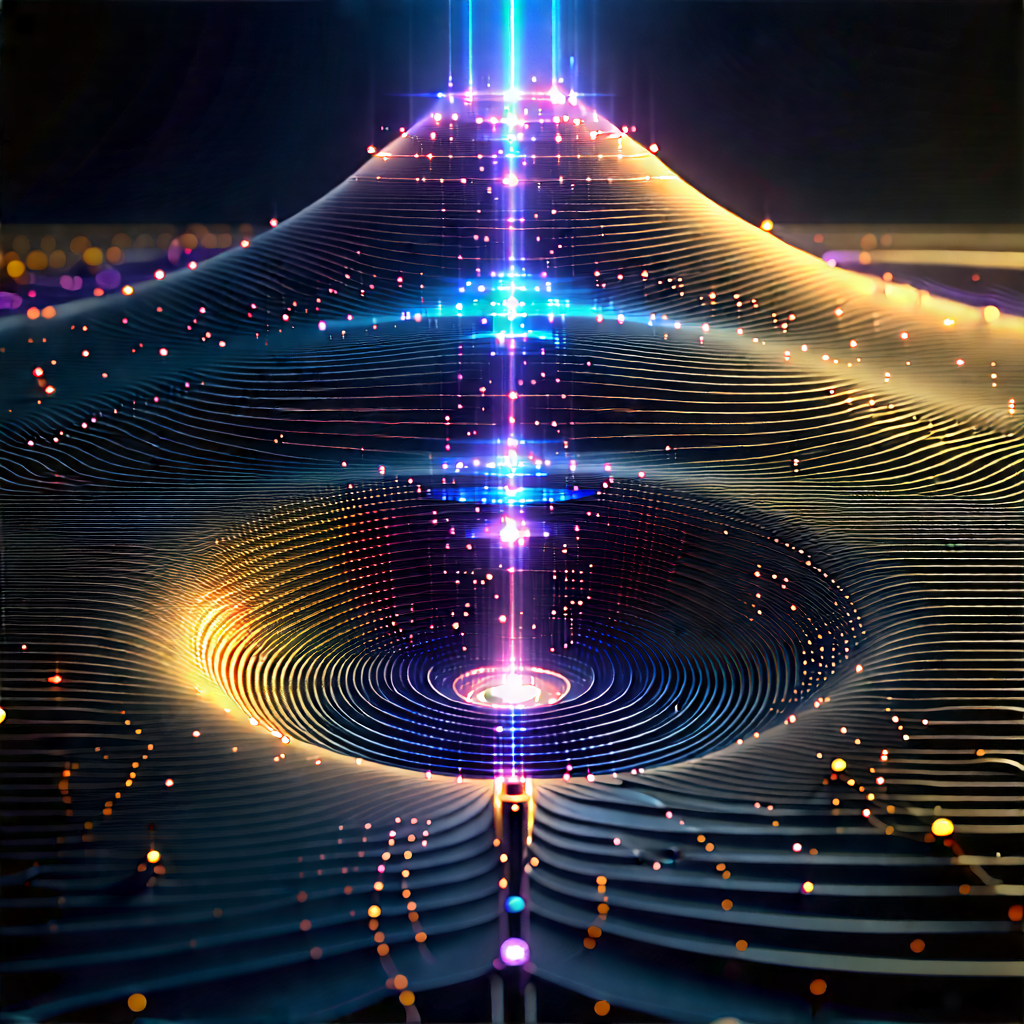 Quantum computer with data streams