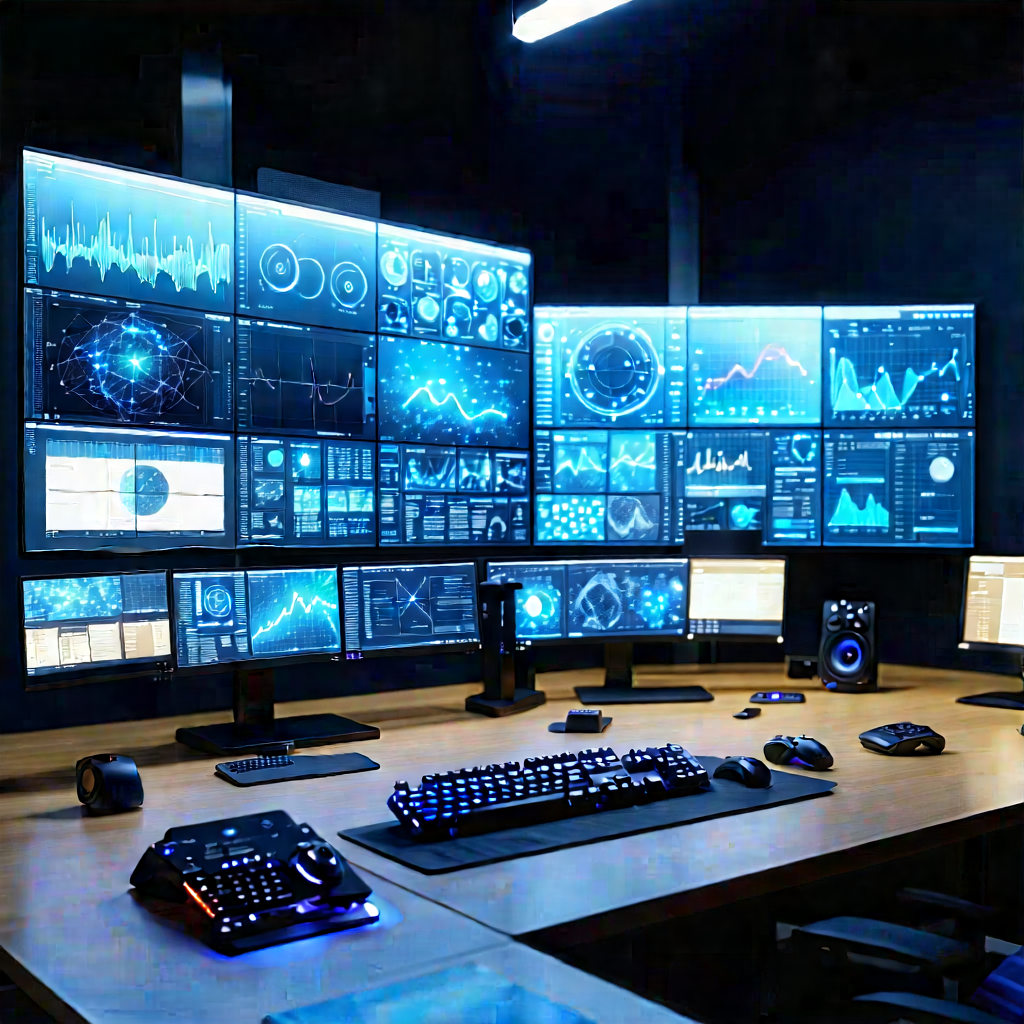Entertainment technology in tech office