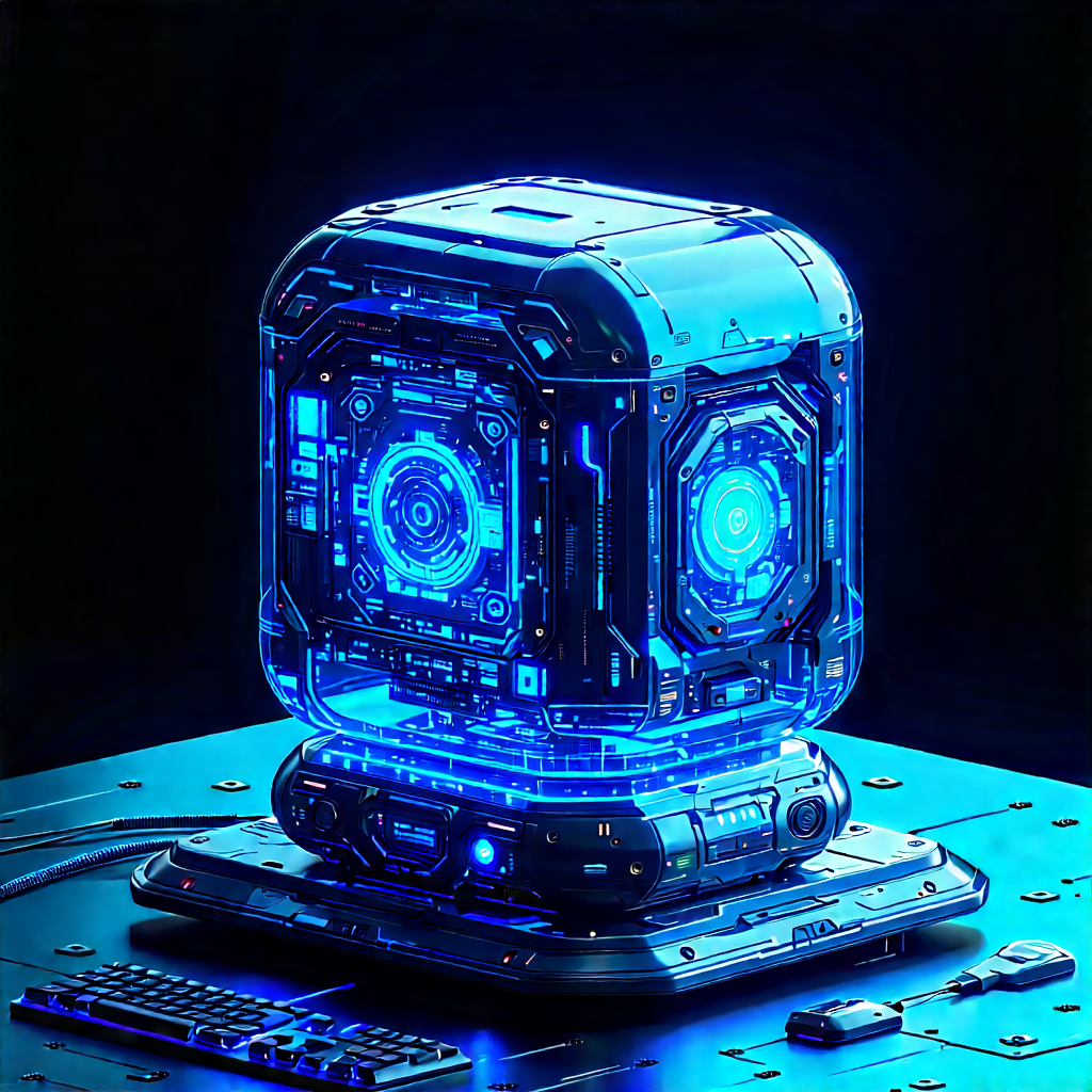 Innovative Communication Tool Design With Futuristic Computer