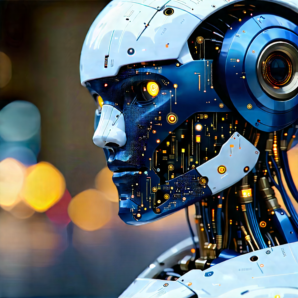 Robot with data streams
