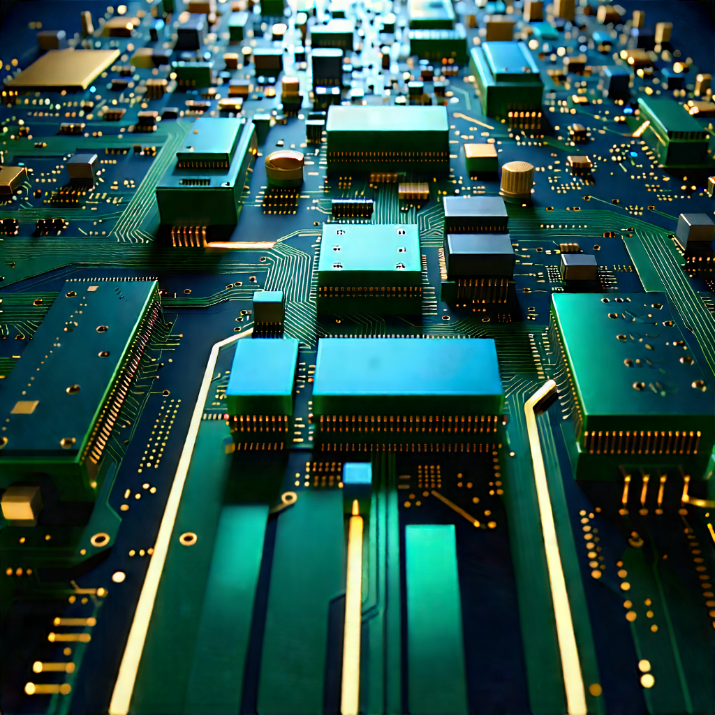 Close-up Of Sensor Array With Close-up Computer